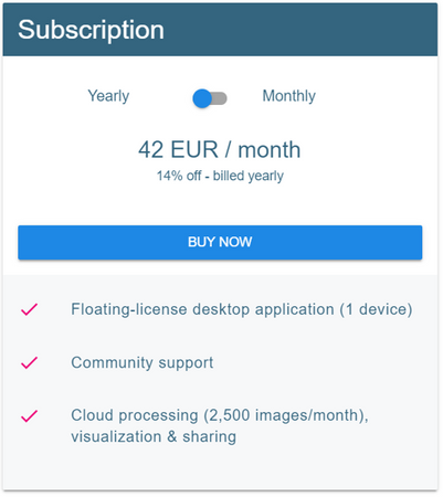 Pix4Dmodel - Licencja 12 miesięcy (1 urządzenie)