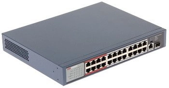 Switch PoE DS-3E0326P-E/M 26-PORTOWY +SFP Hikvision