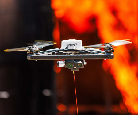 Dron na uwięzi Fotokite Sigma (wersja na dach samochodu)