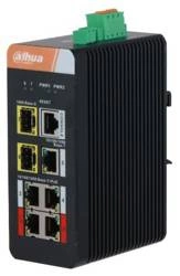 SWITCH PRZEMYSŁOWY POE PFS4207-4GT-DP-V2 5-PORTOWY SFP DAHUA