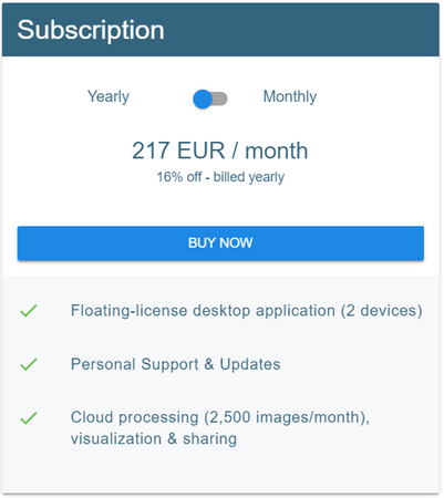 Pix4Dmapper - Licencja 12 miesięcy (2 urządzenia)