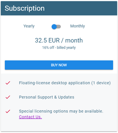Pix4Dreact - Licencja 12 miesięcy (1 urządzenie)