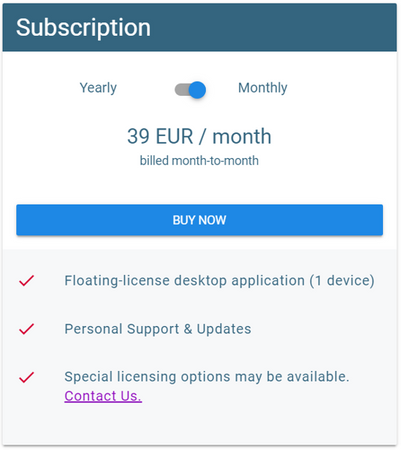 Pix4Dreact - Licencja 1 miesiąc (1 urządzenie)