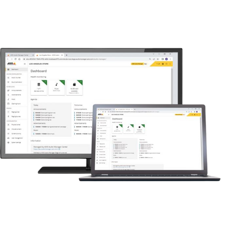AXIS Audio Manager Center